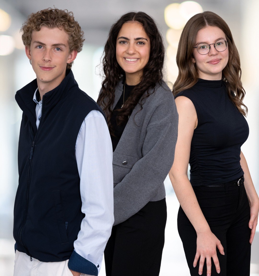 Unsere Auszubildenden Roman, Sila und Maya